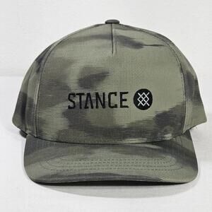 Stance Icon Snapback Adjustable Hat Camouflage